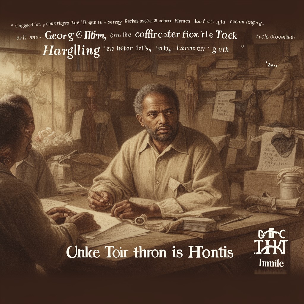 AI-generated illustration of George Harris