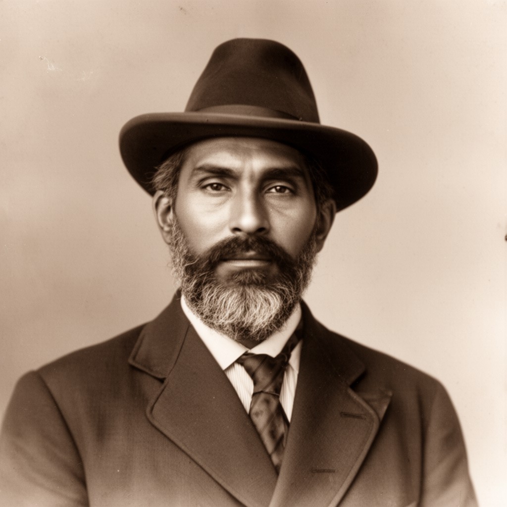 AI-generated illustration of Bhai Parmanand