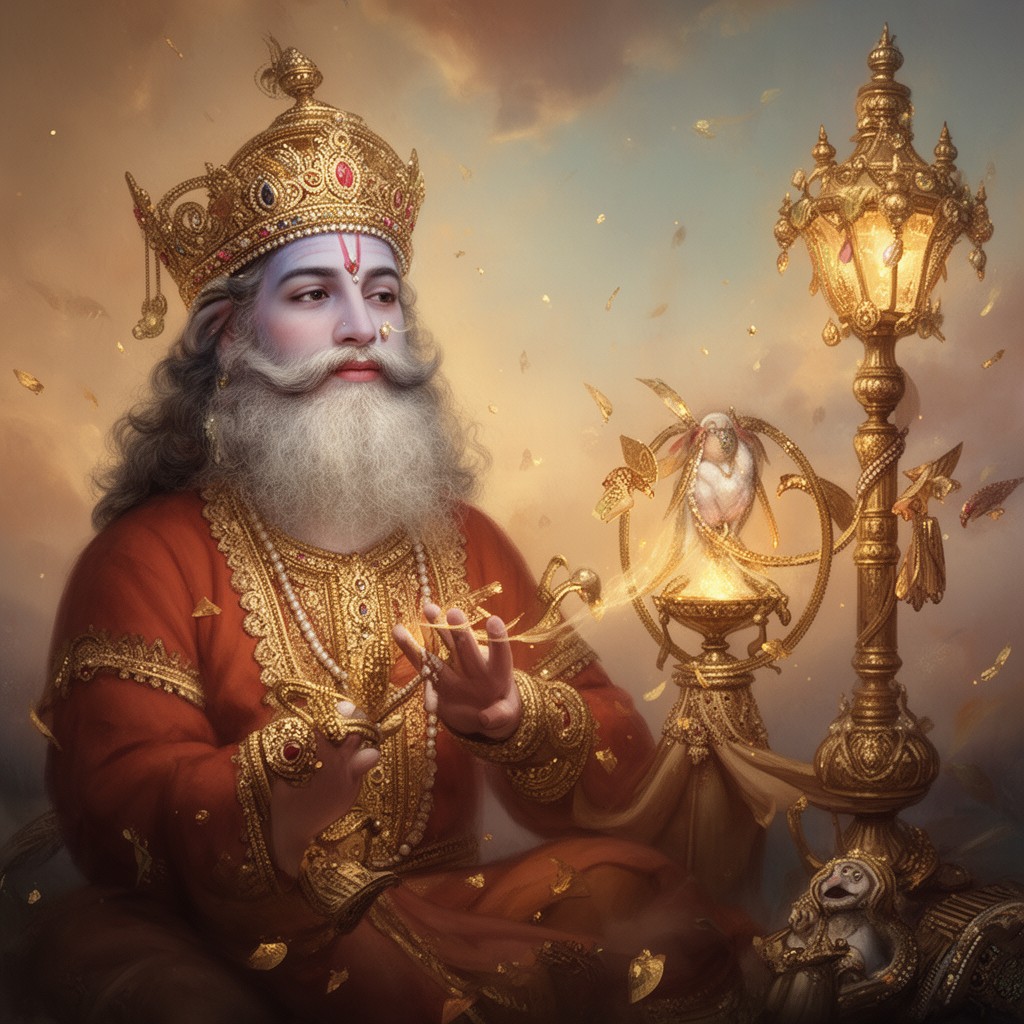 AI-generated illustration of Achintya Bheda Abheda