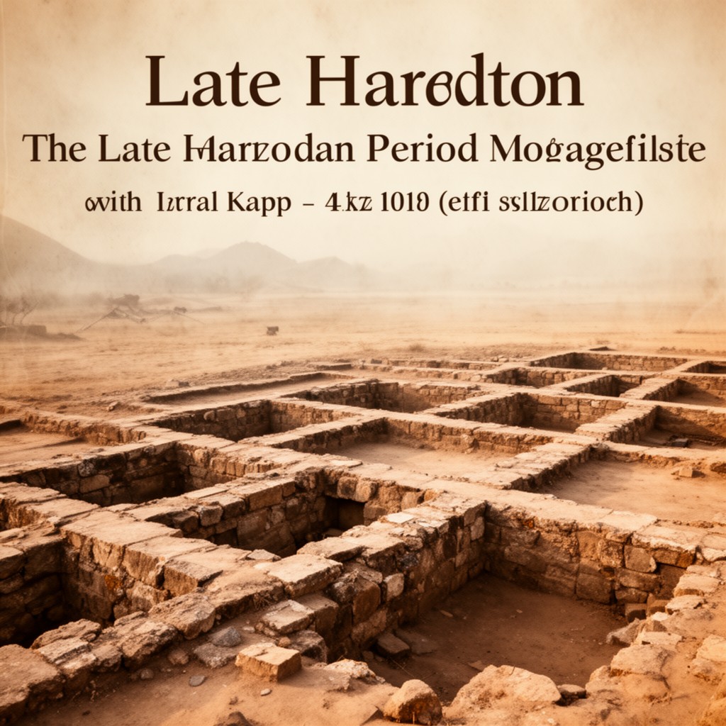 AI-generated illustration of Late Harappan period