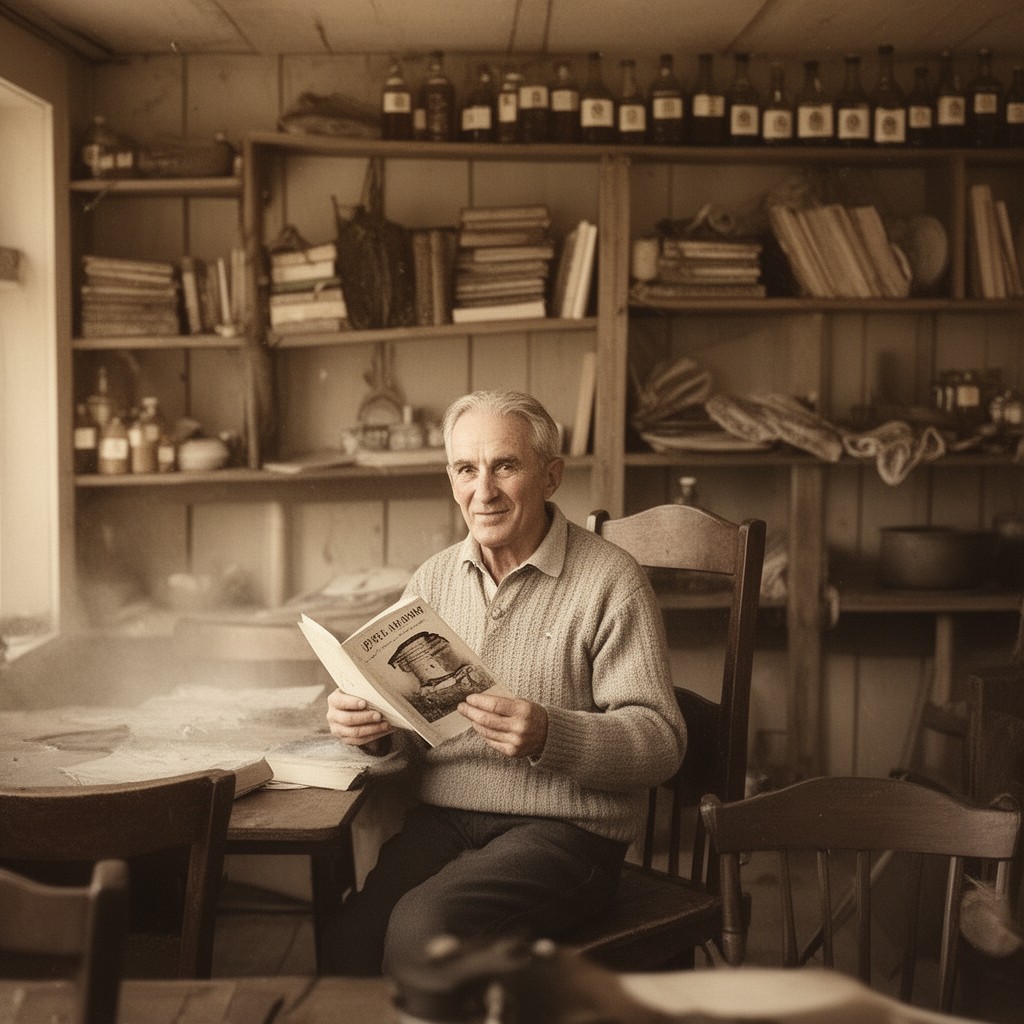 AI-generated illustration of Peter Maurin