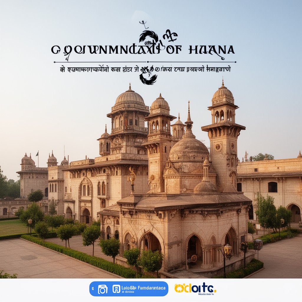 AI-generated illustration of Government of Haryana