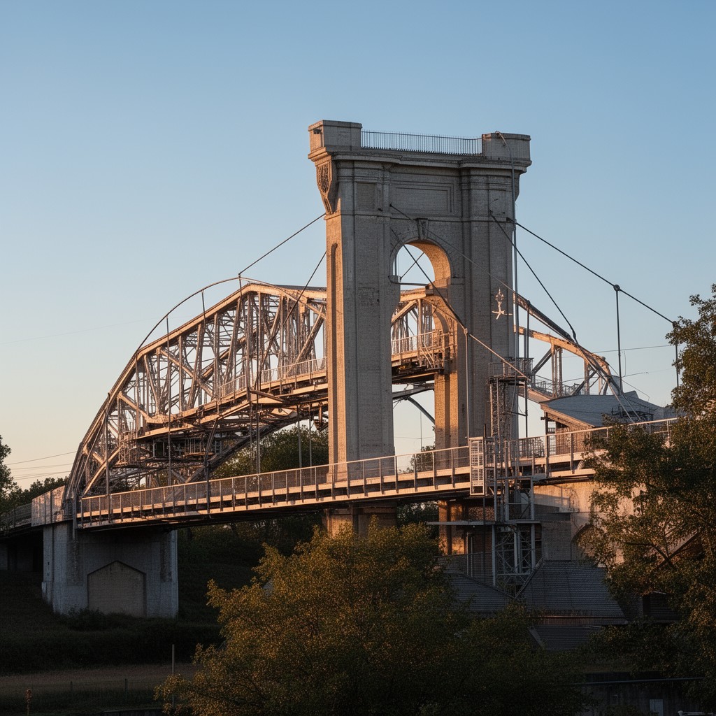 AI-generated illustration of Local Historic Civil Engineering Landmark