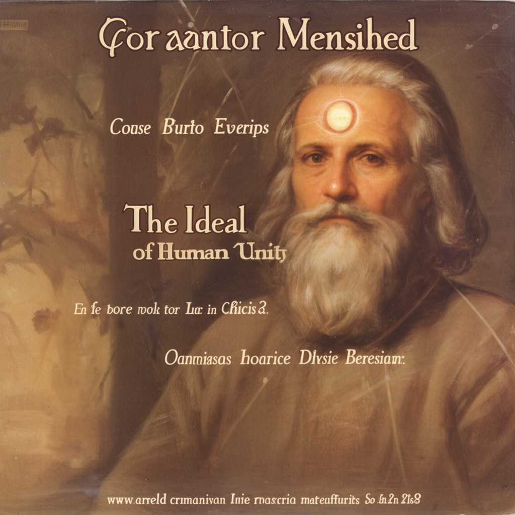 AI-generated illustration of The Ideal of Human Unity