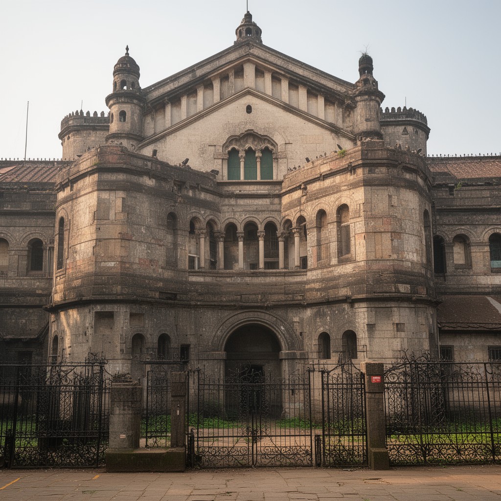 AI-generated illustration of Alipore Jail