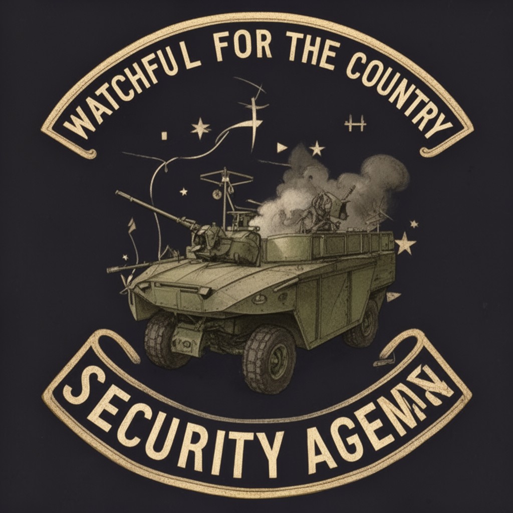 AI-generated illustration of “Watchful for the Country”