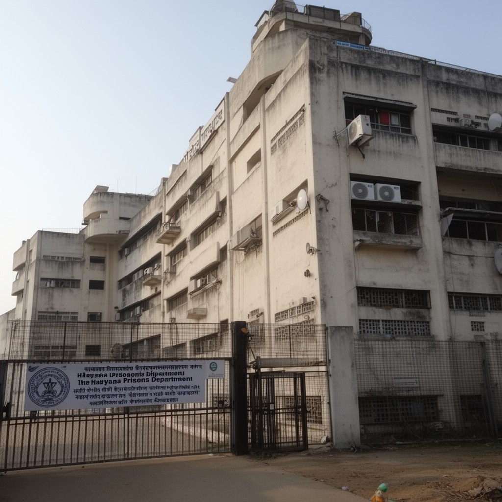 AI-generated illustration of Haryana Prisons Department