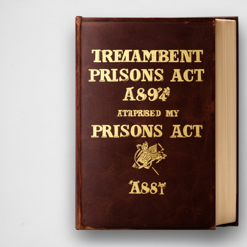 AI-generated illustration of Prisons Act, 1894