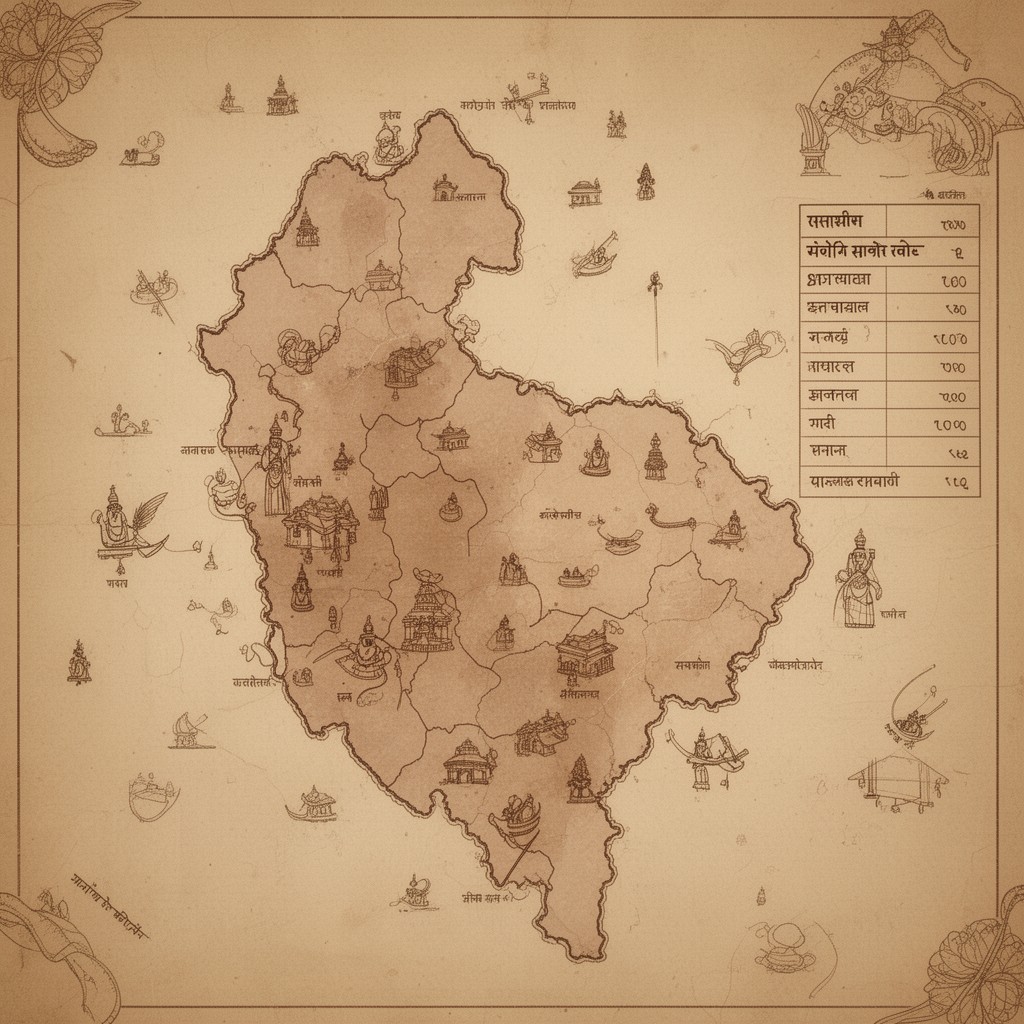 AI-generated illustration of Desh region