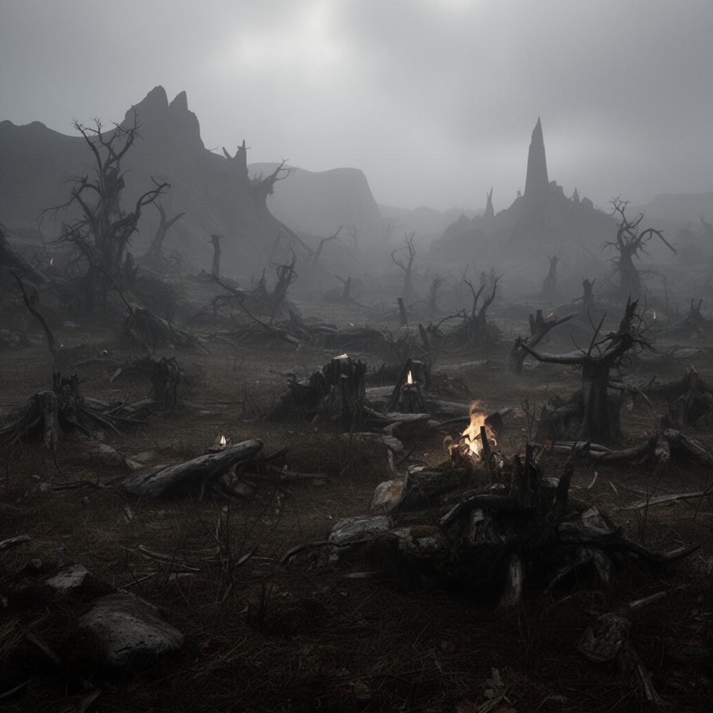 AI-generated illustration of Scythian wilderness