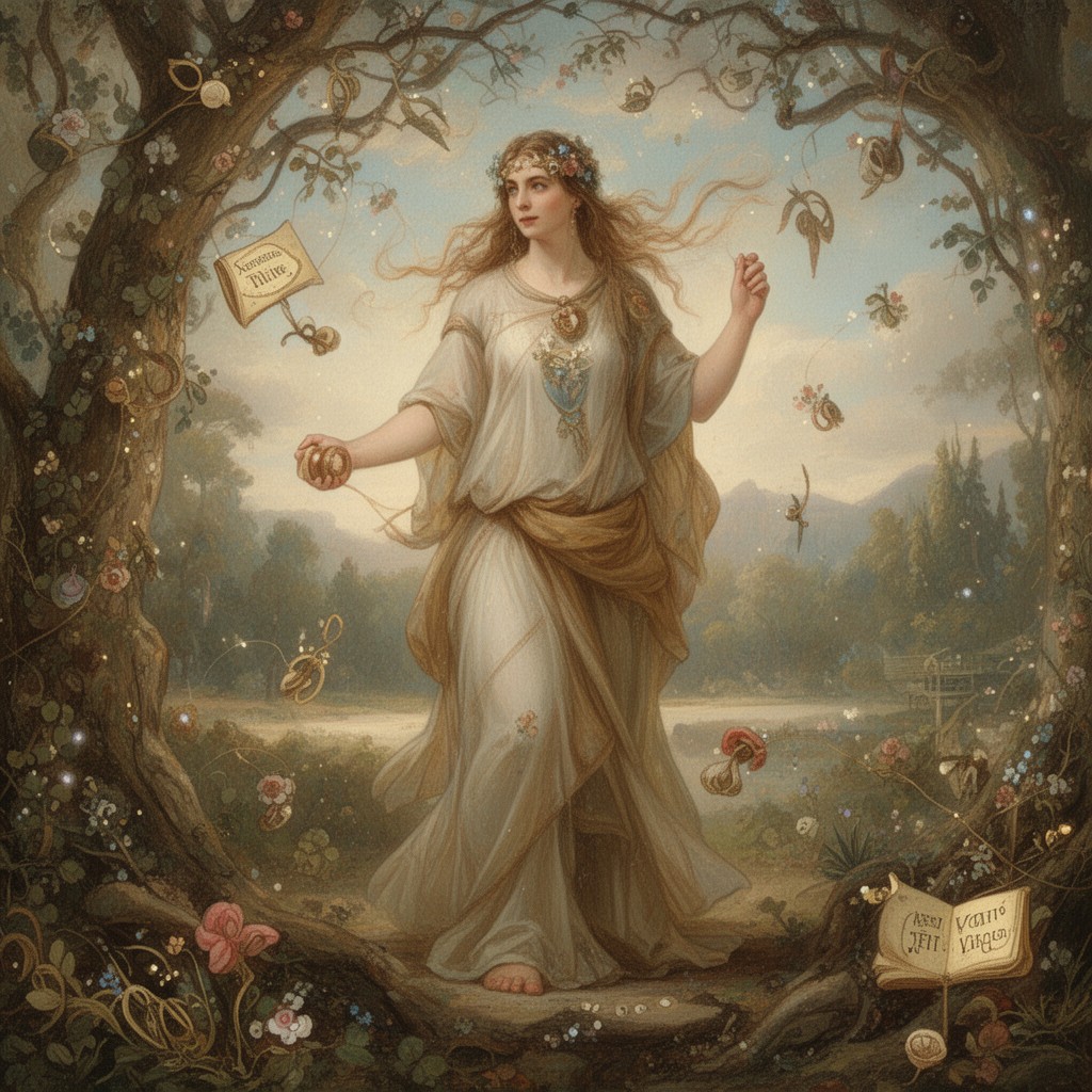 AI-generated illustration of Calliope