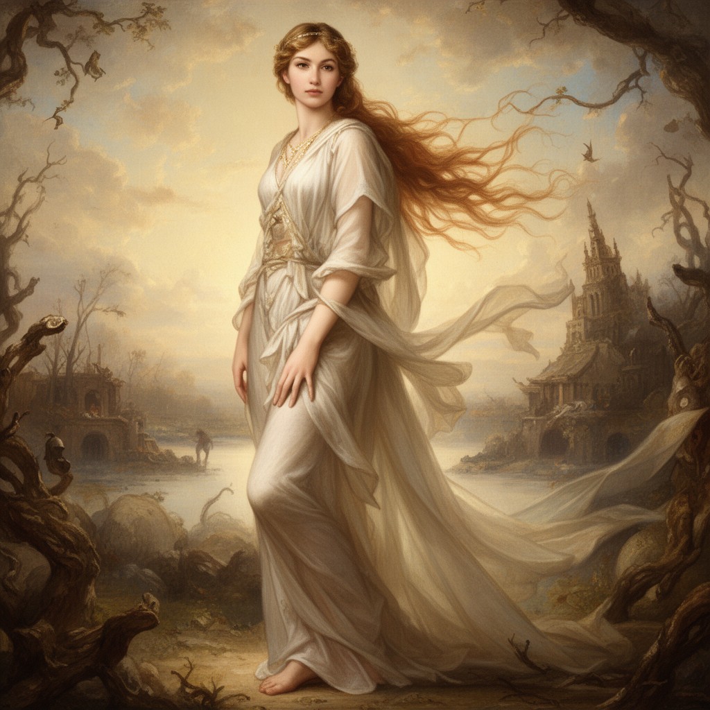 AI-generated illustration of Erato