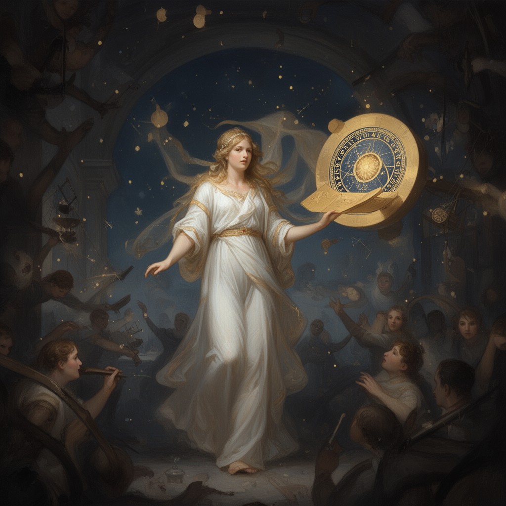 AI-generated illustration of Urania