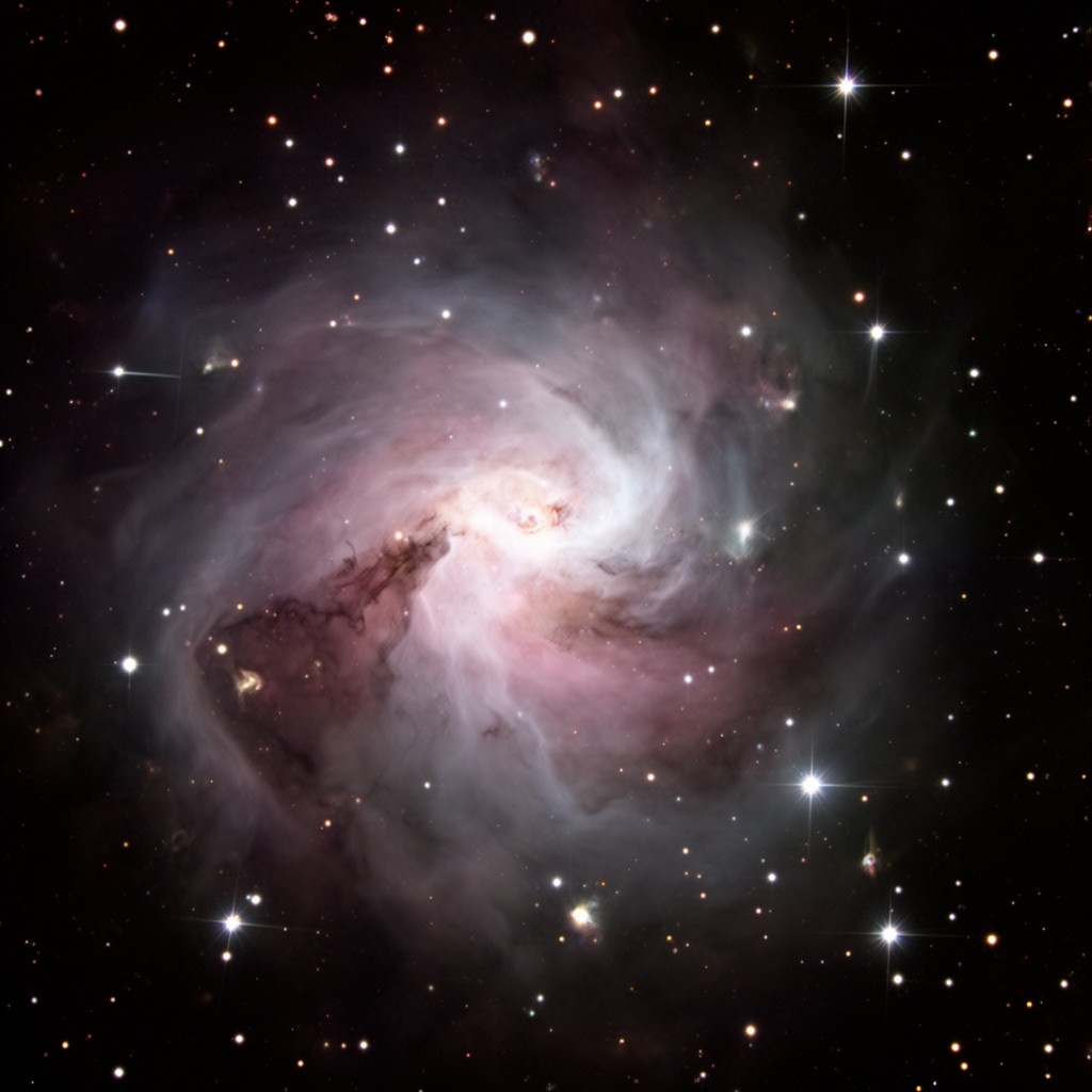 AI-generated illustration of NGC 1432