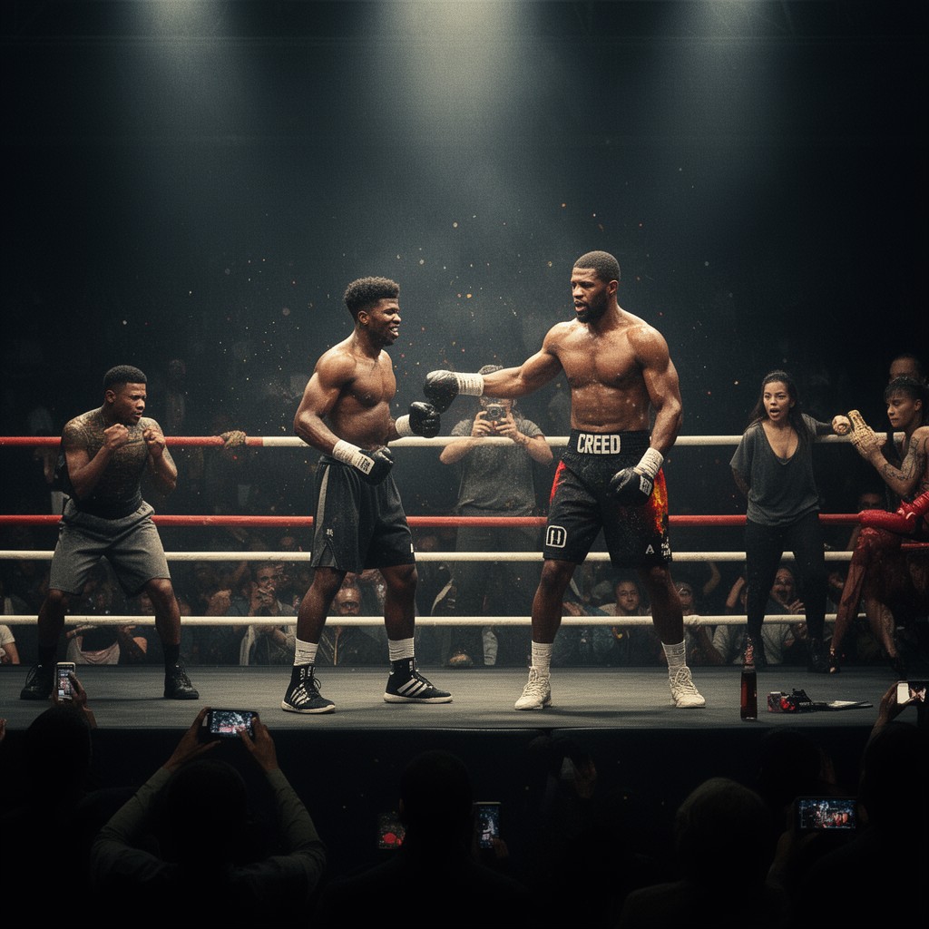 AI-generated illustration of Creed (film)