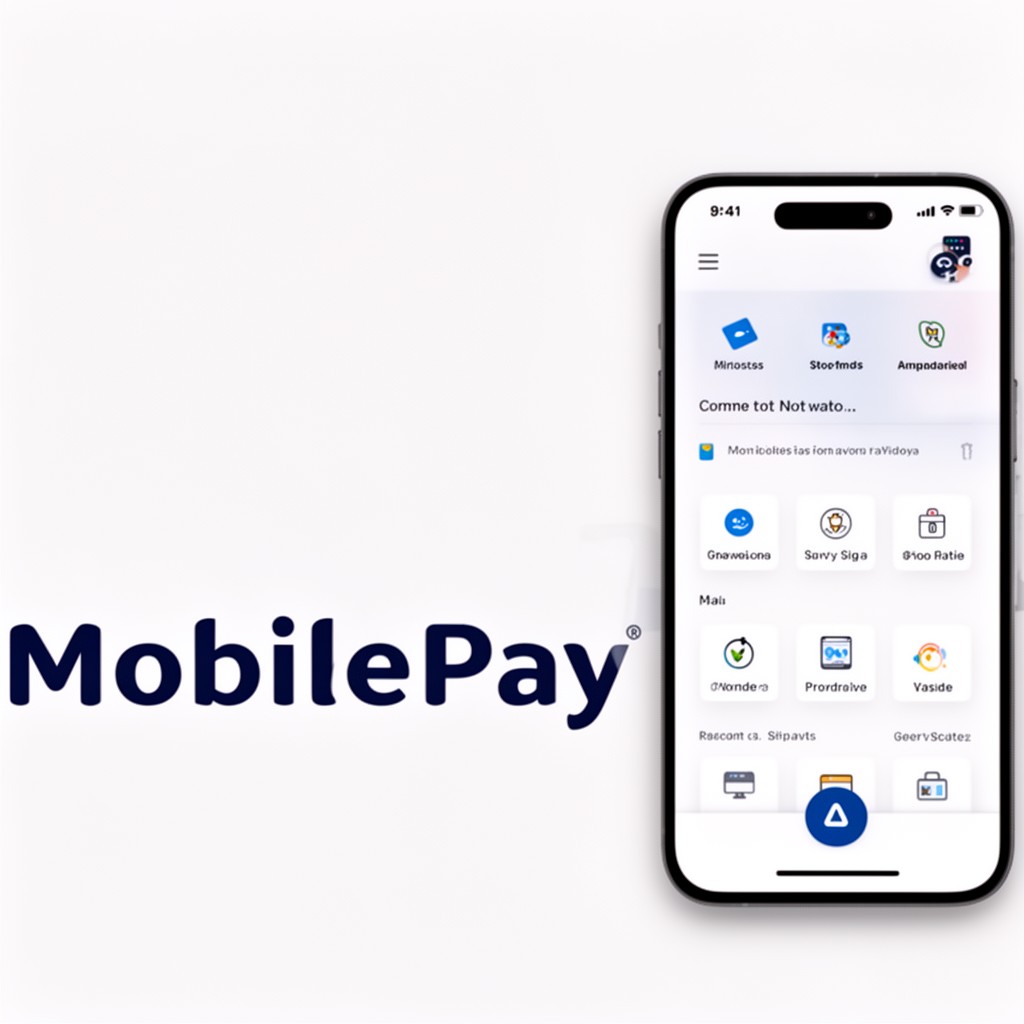 AI-generated illustration of MobilePay