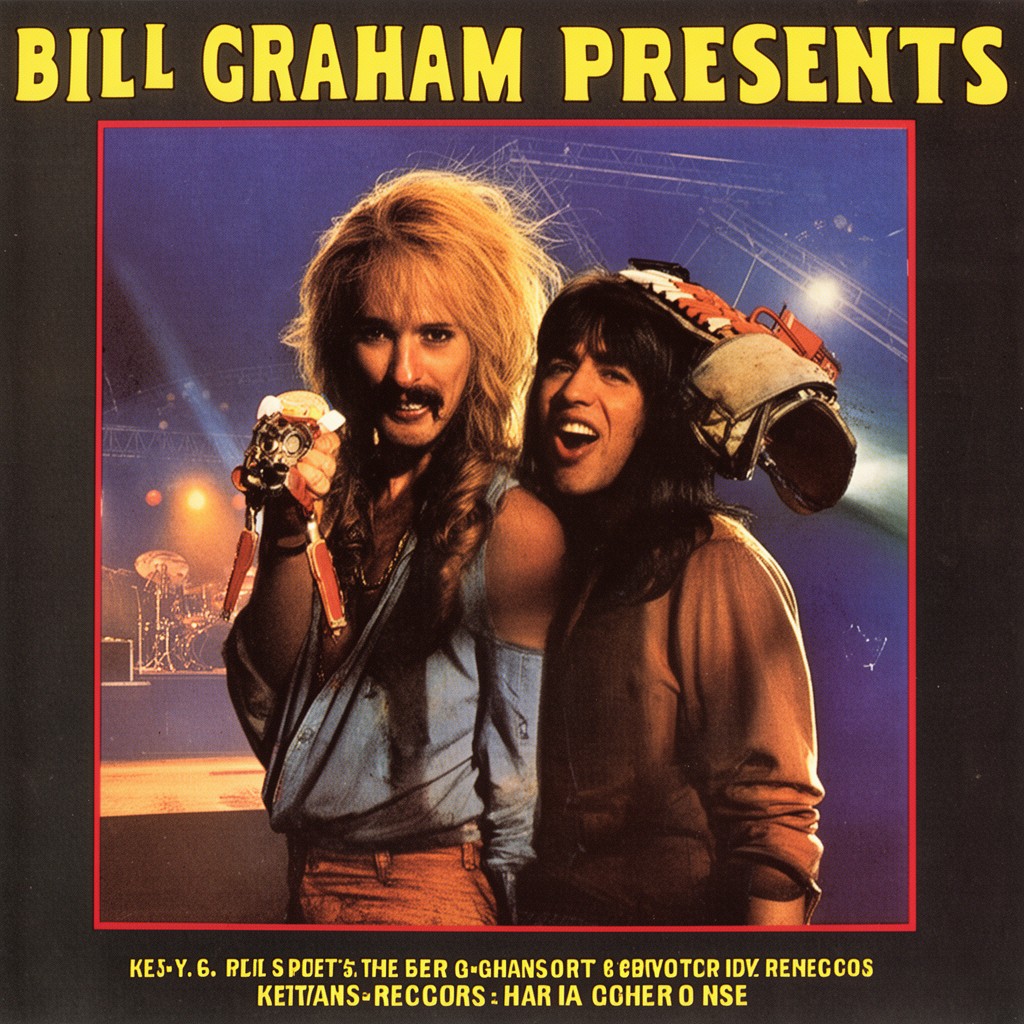 AI-generated illustration of Bill Graham Presents