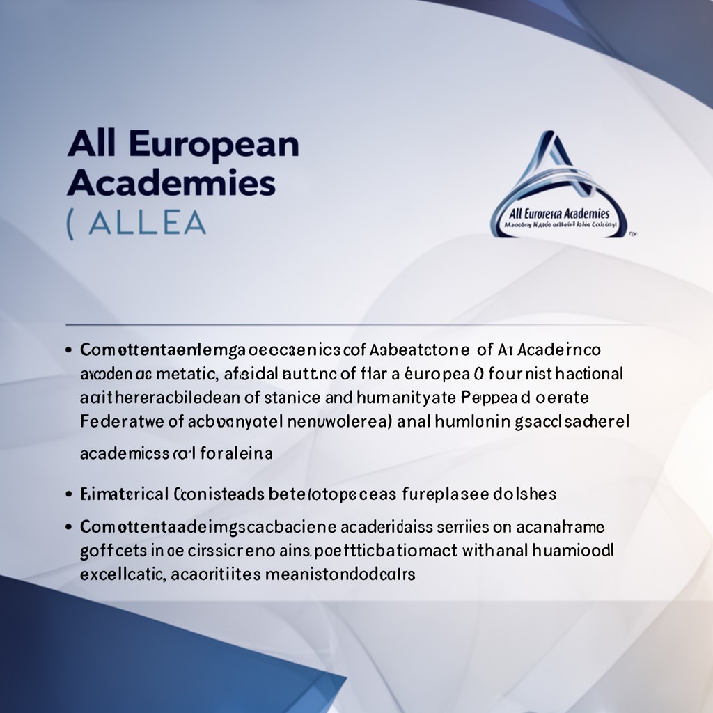 AI-generated illustration of All European Academies