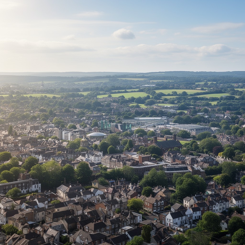 AI-generated illustration of East Surrey