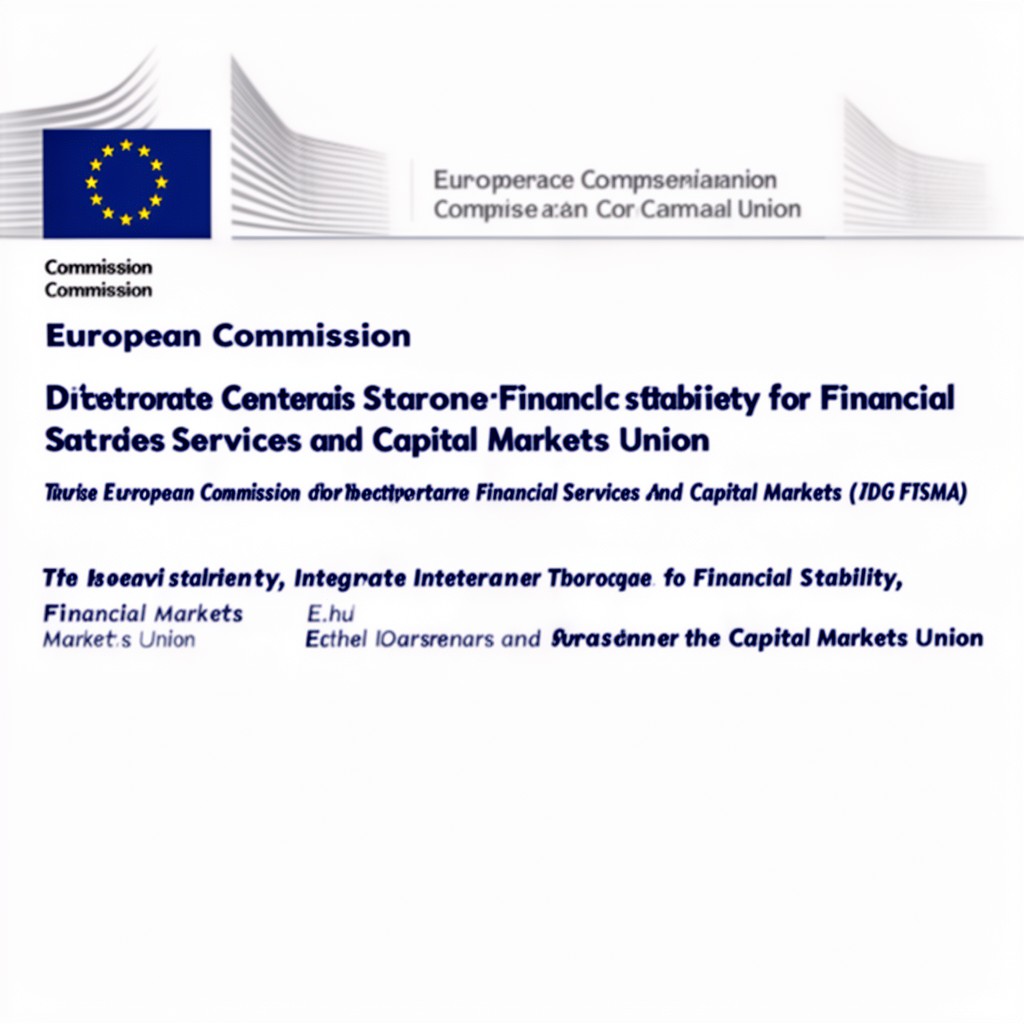 AI-generated illustration of European Commission Directorate‑General for Financial Stability, Financial Services and Capital Markets Union