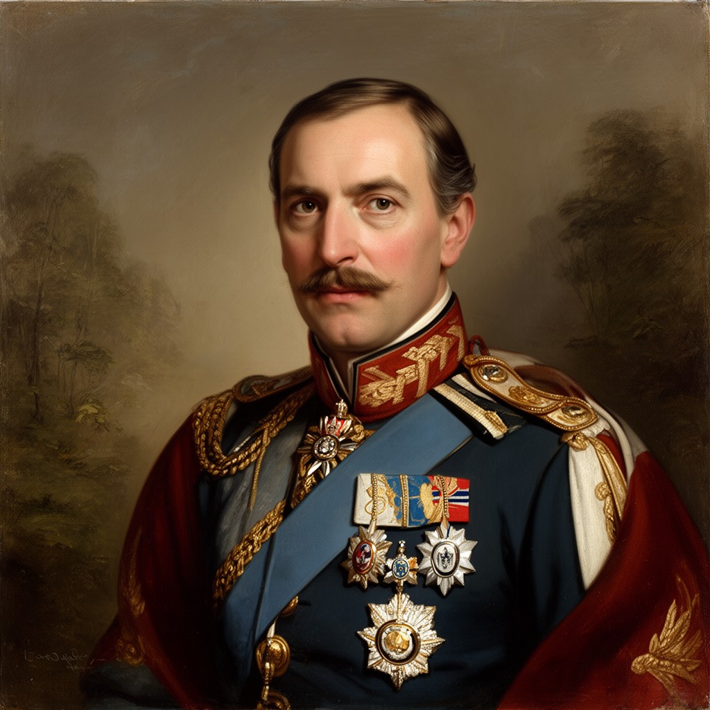 AI-generated illustration of Ludwig III of Bavaria