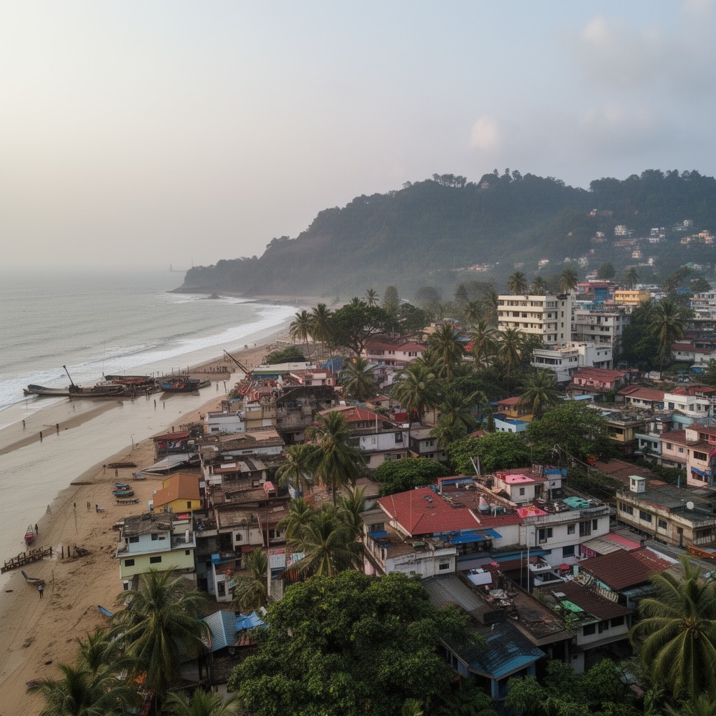 AI-generated illustration of Karwar