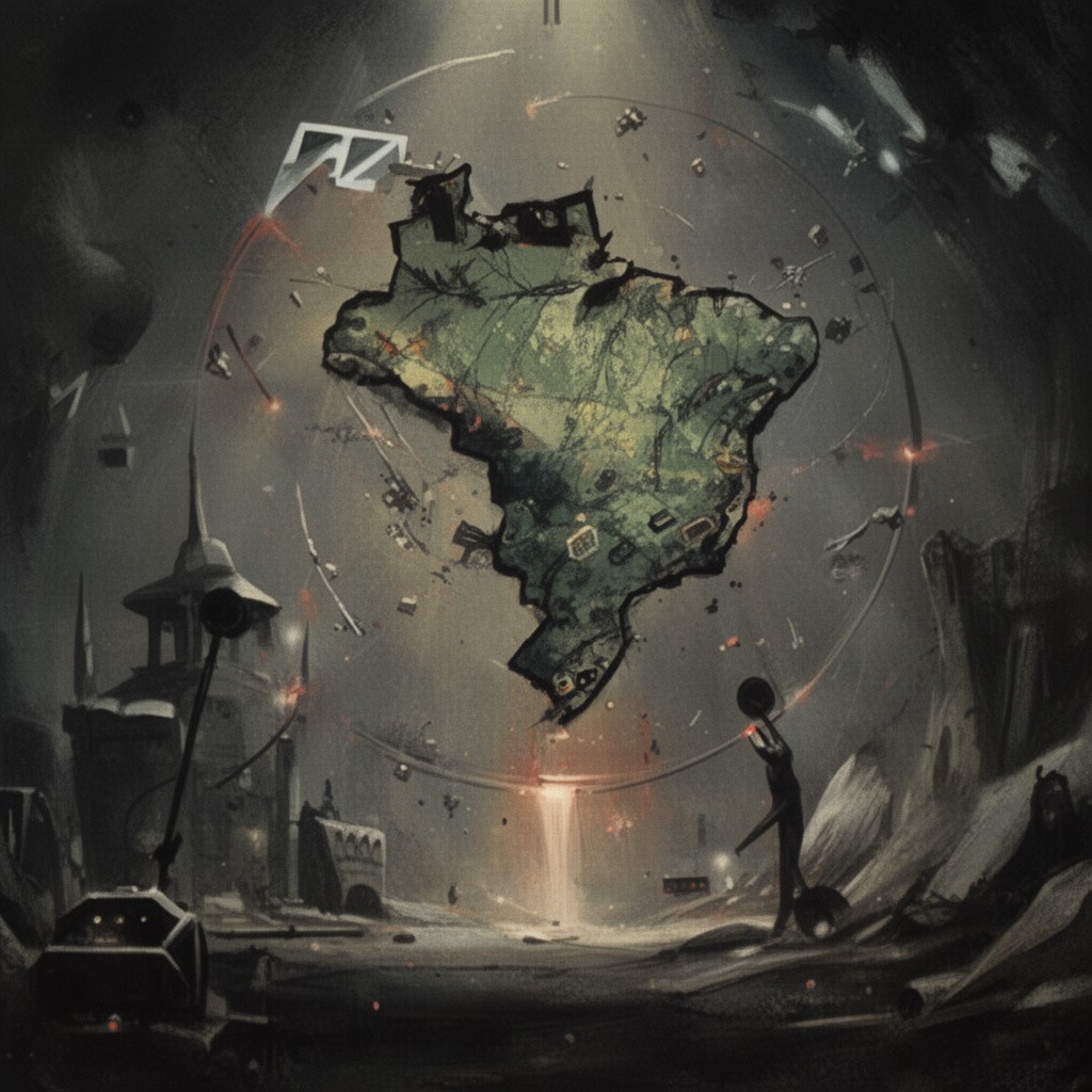 AI-generated illustration of Brazil