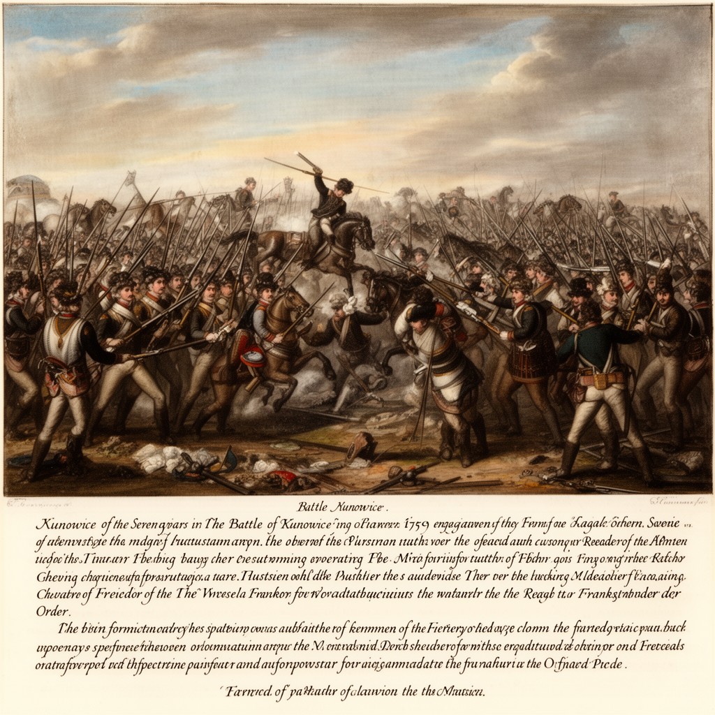 AI-generated illustration of Battle of Kunowice
