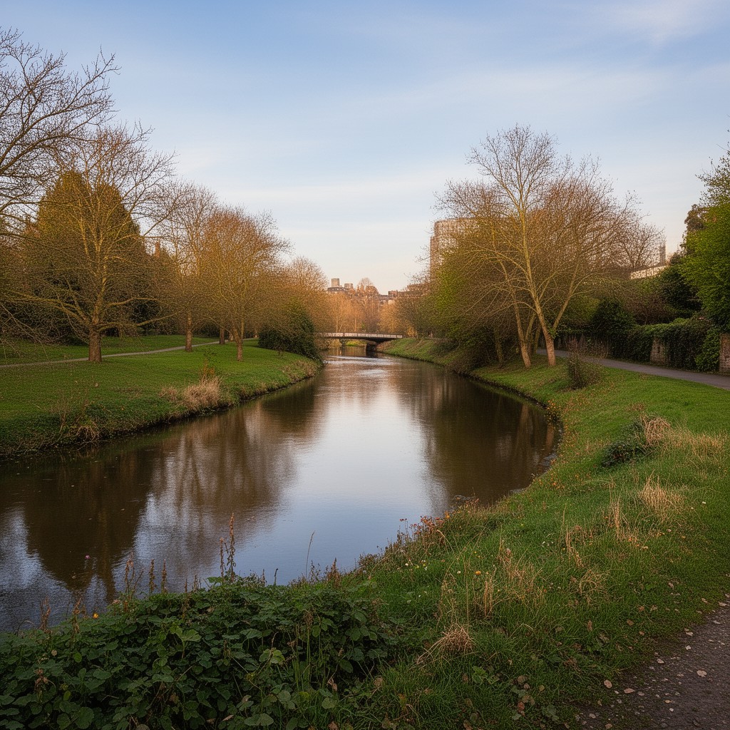 AI-generated illustration of River Soar