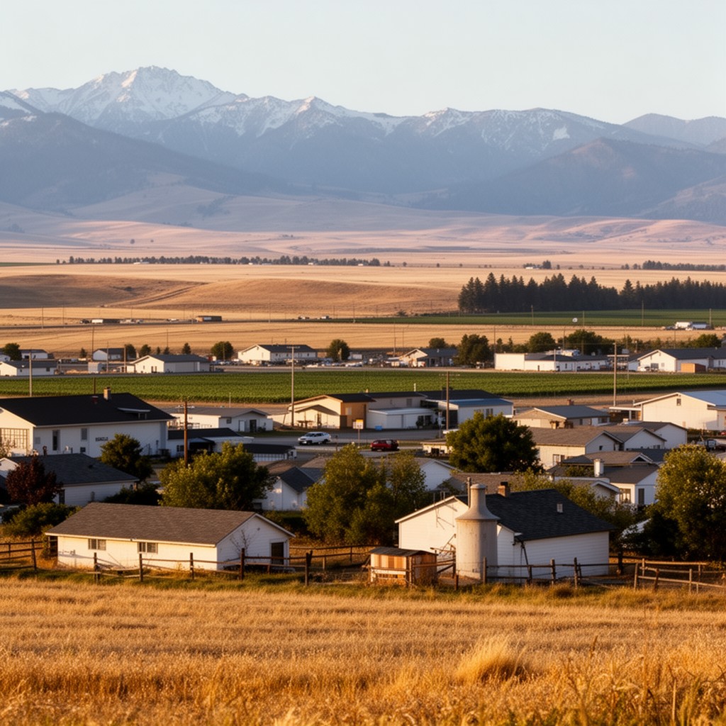 AI-generated illustration of Adams County, Washington