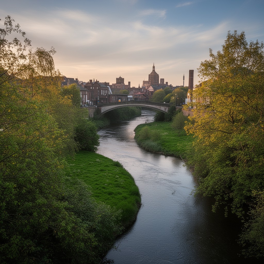 AI-generated illustration of River Leen
