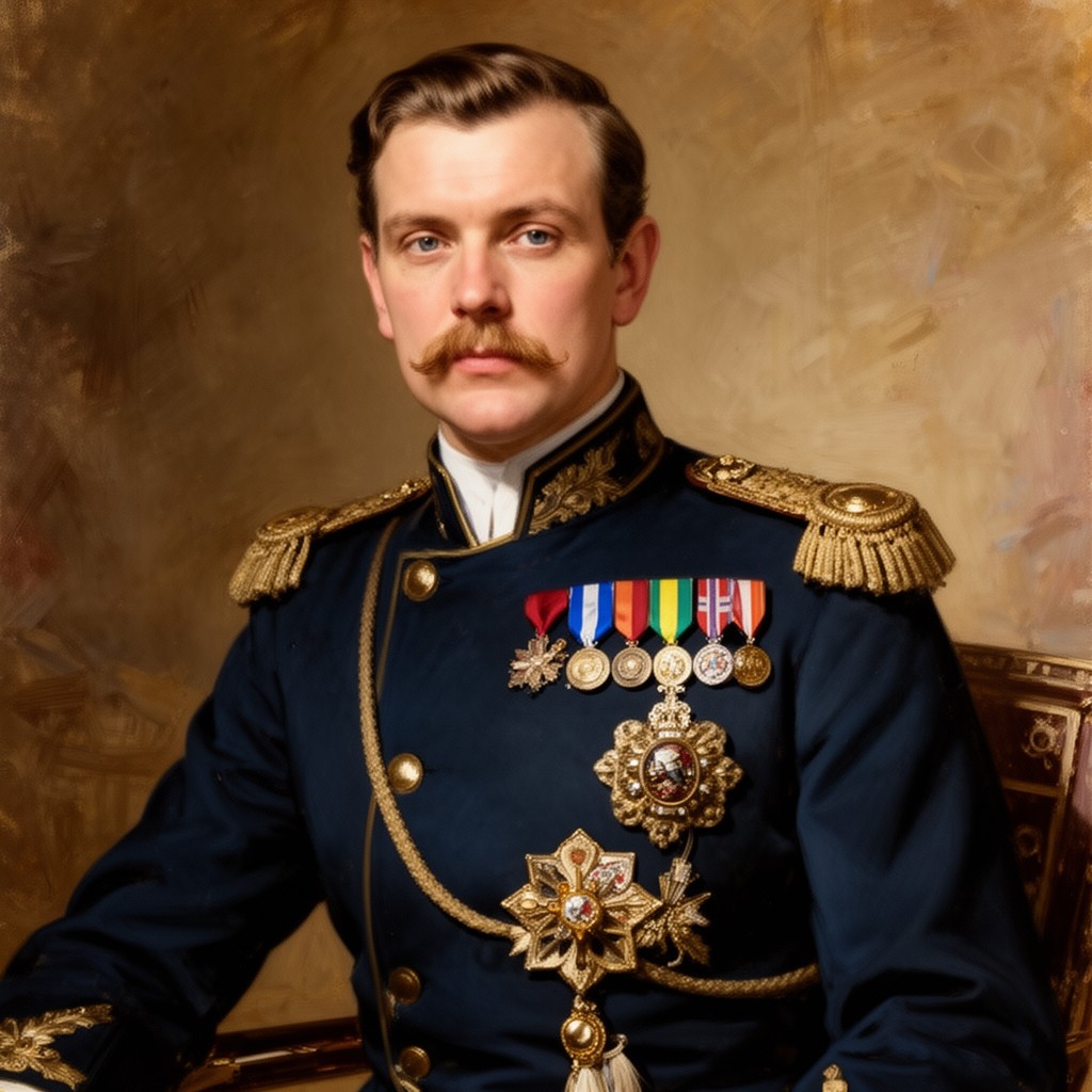AI-generated illustration of Albert Edward, Prince of Wales