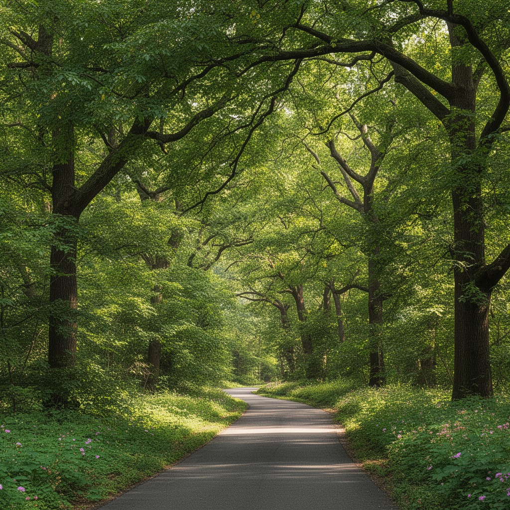AI-generated illustration of Arborway