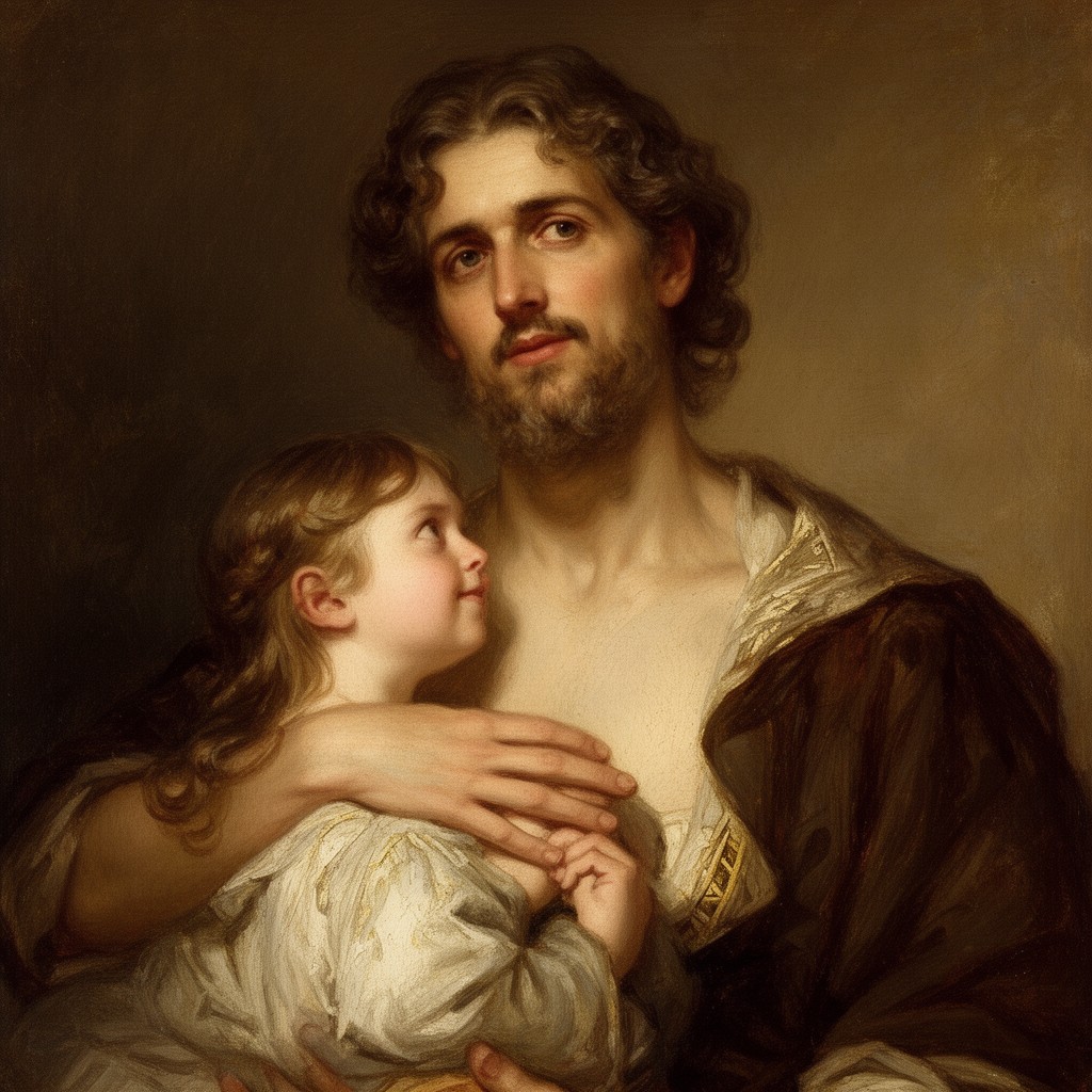 AI-generated illustration of Pythias