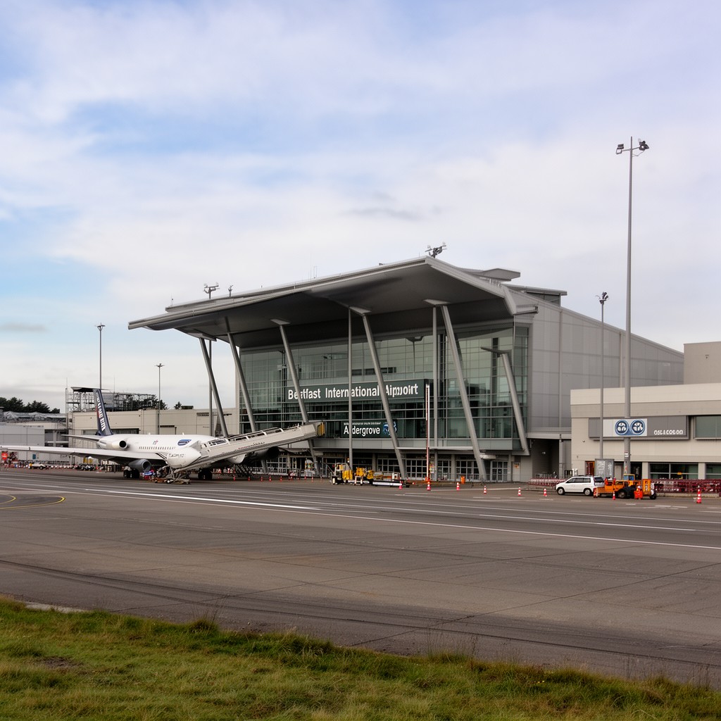 AI-generated illustration of Aldergrove Airport