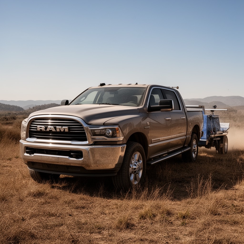 AI-generated illustration of Ram 3500