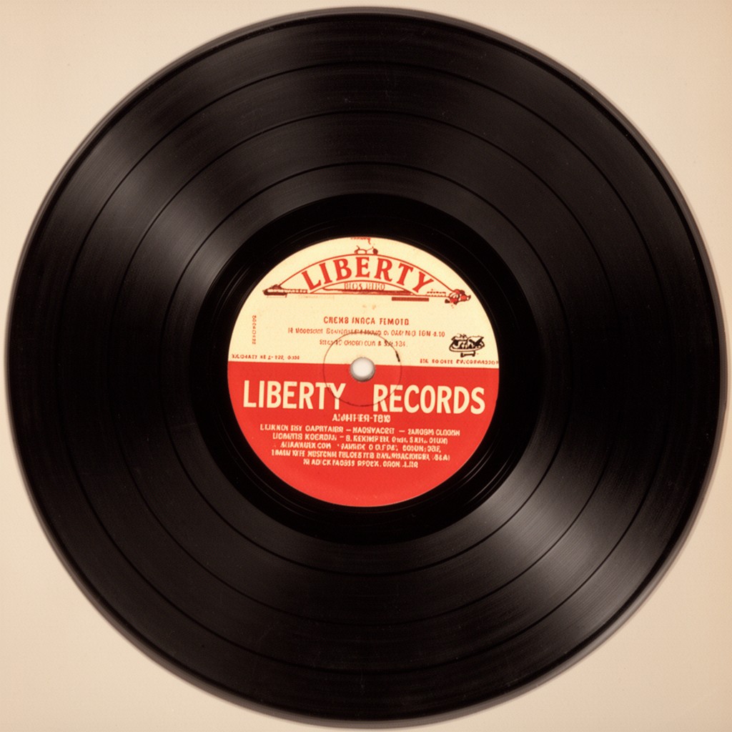 AI-generated illustration of Liberty Records