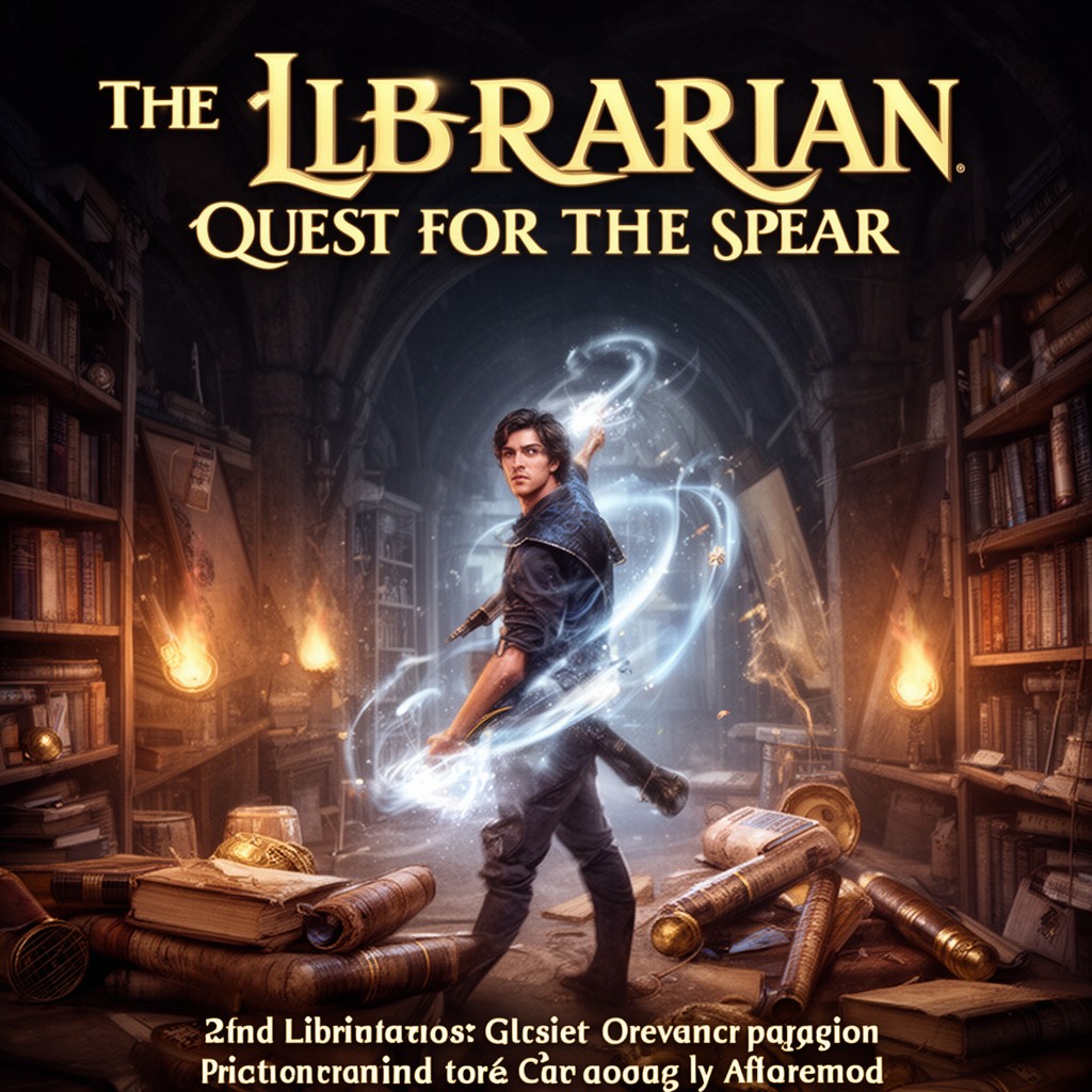 AI-generated illustration of The Librarian: Quest for the Spear