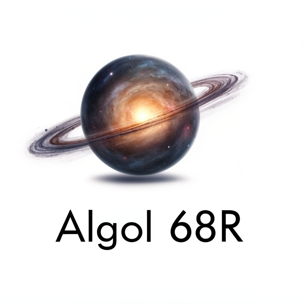 AI-generated illustration of Algol 68R