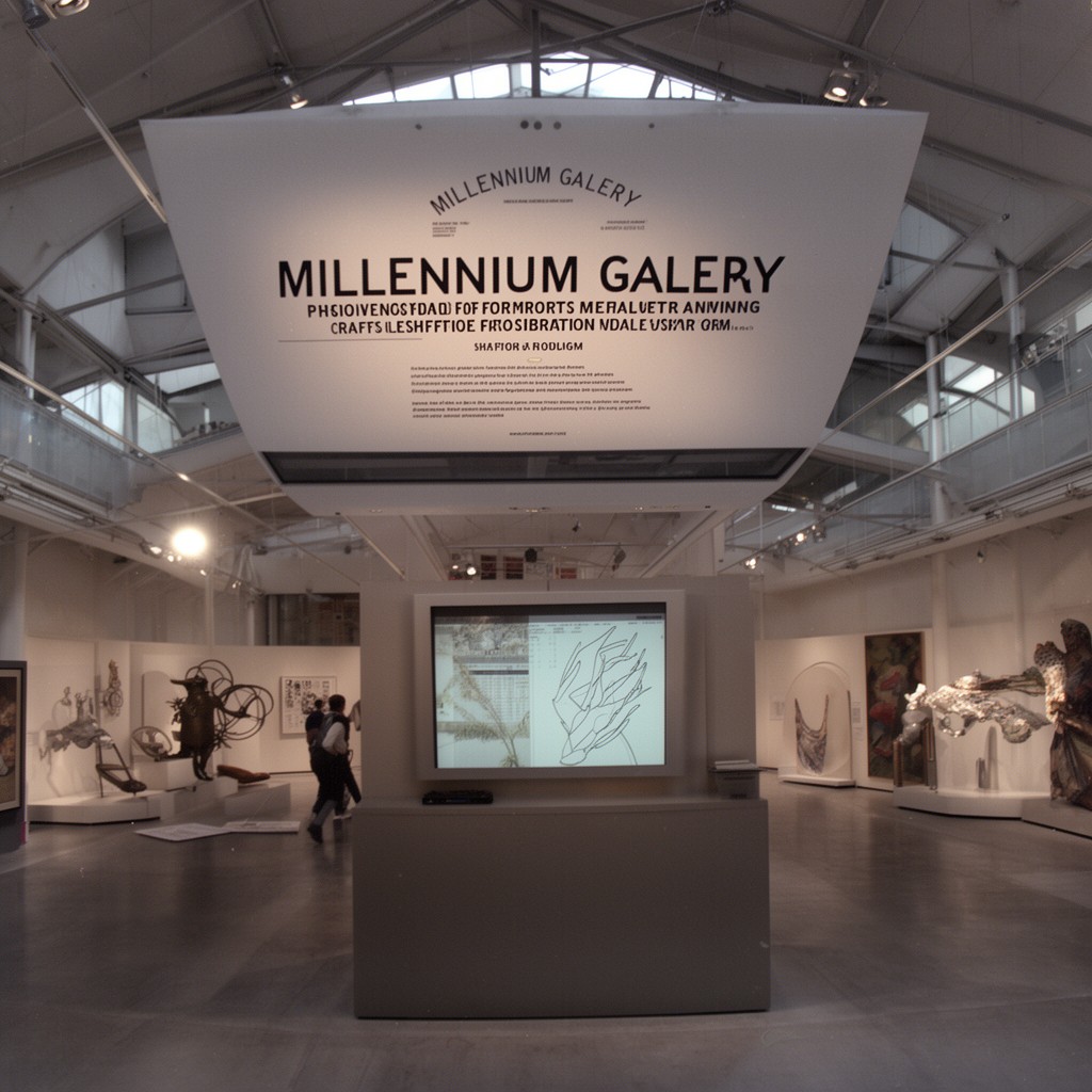 AI-generated illustration of Millennium Gallery
