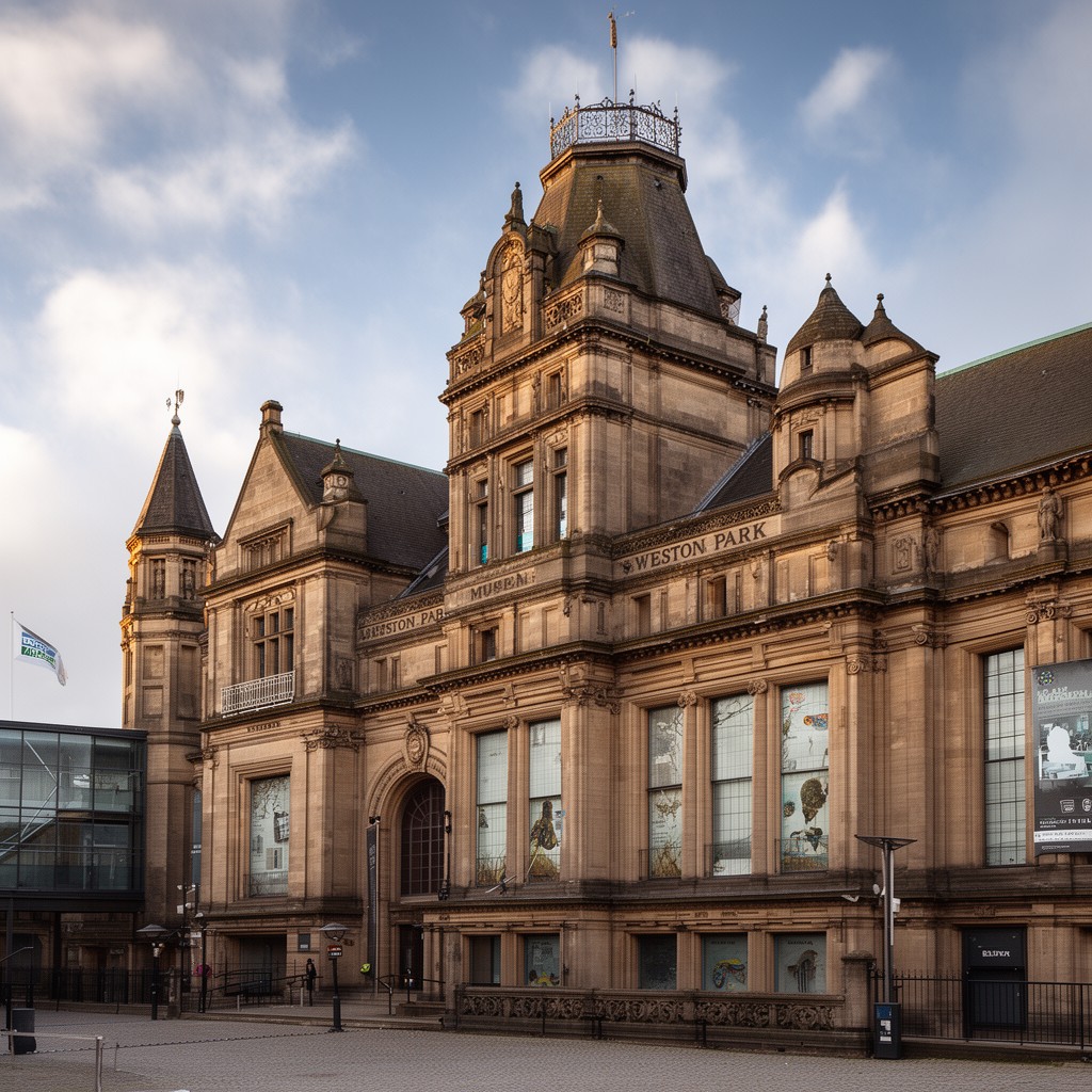 AI-generated illustration of Weston Park Museum