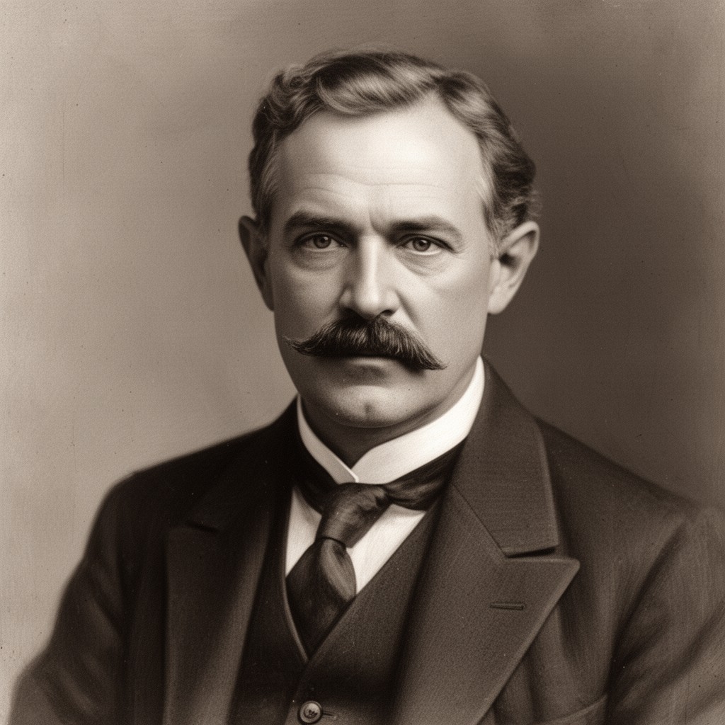 AI-generated illustration of Emil Warburg