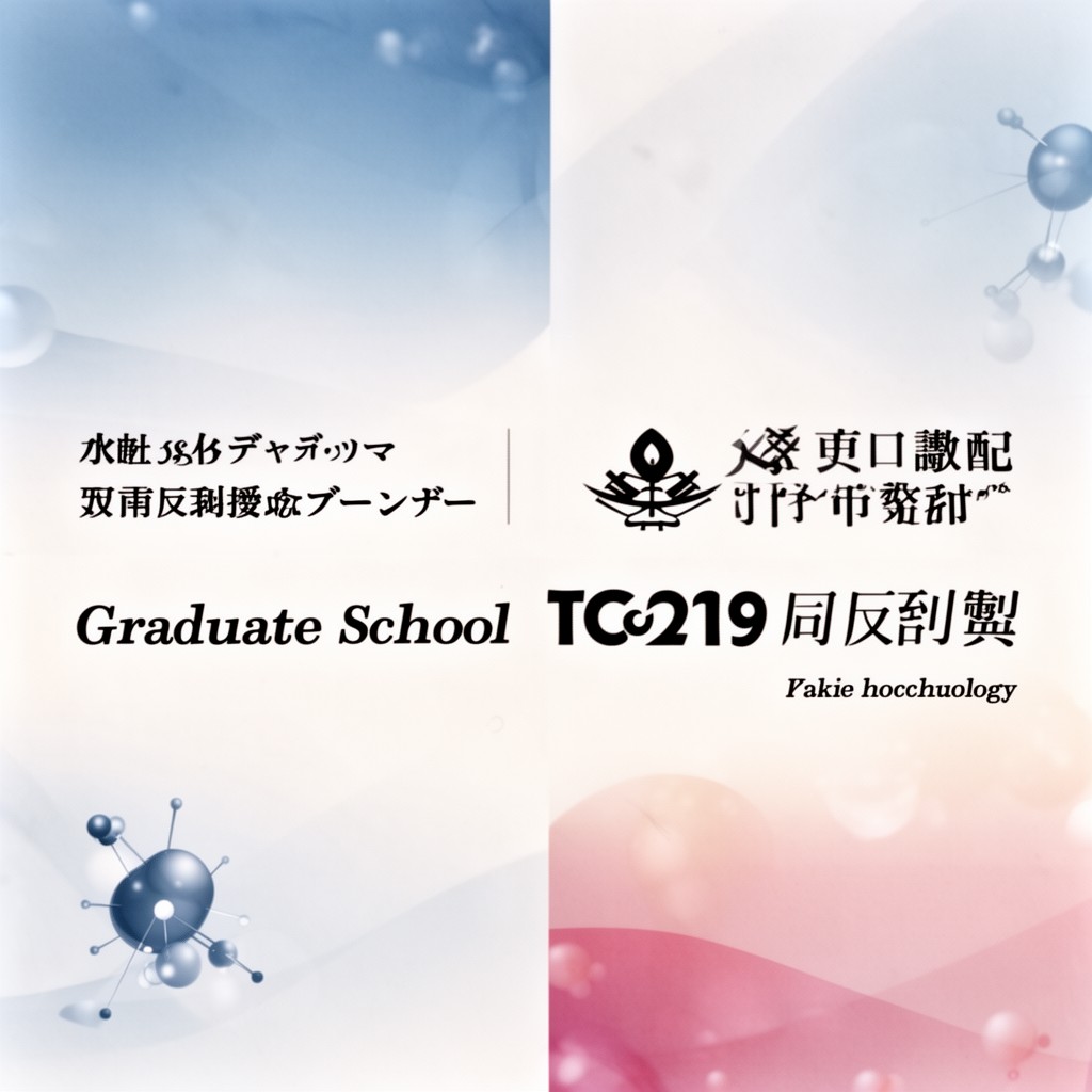 AI-generated illustration of Graduate School of Frontier Biosciences