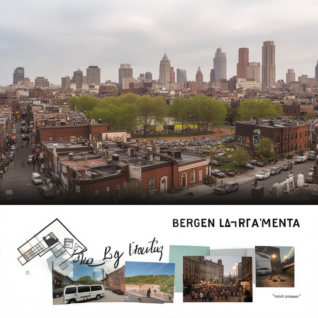 AI-generated illustration of Bergen-Lafayette
