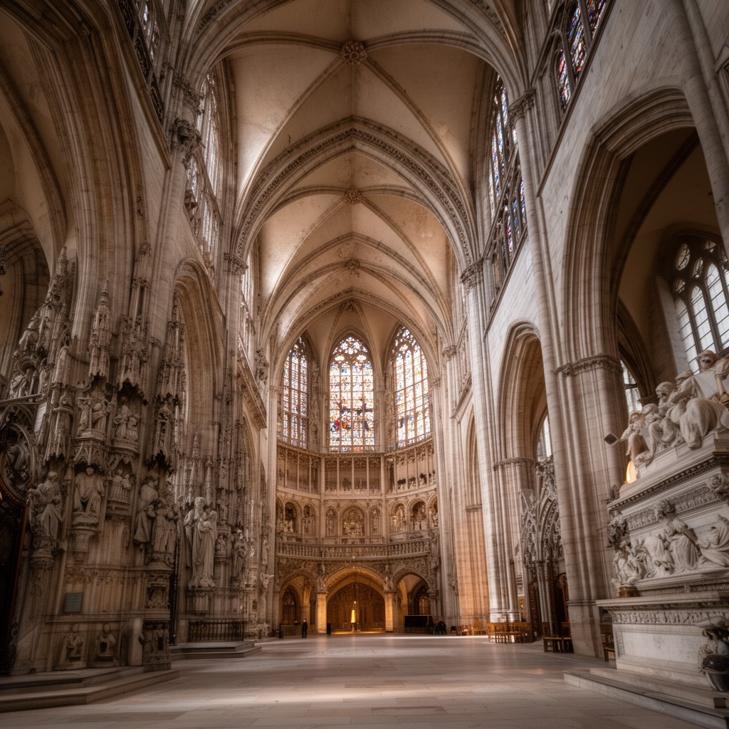 AI-generated illustration of Cathédrale Saint-Pierre-et-Saint-Paul de Nantes