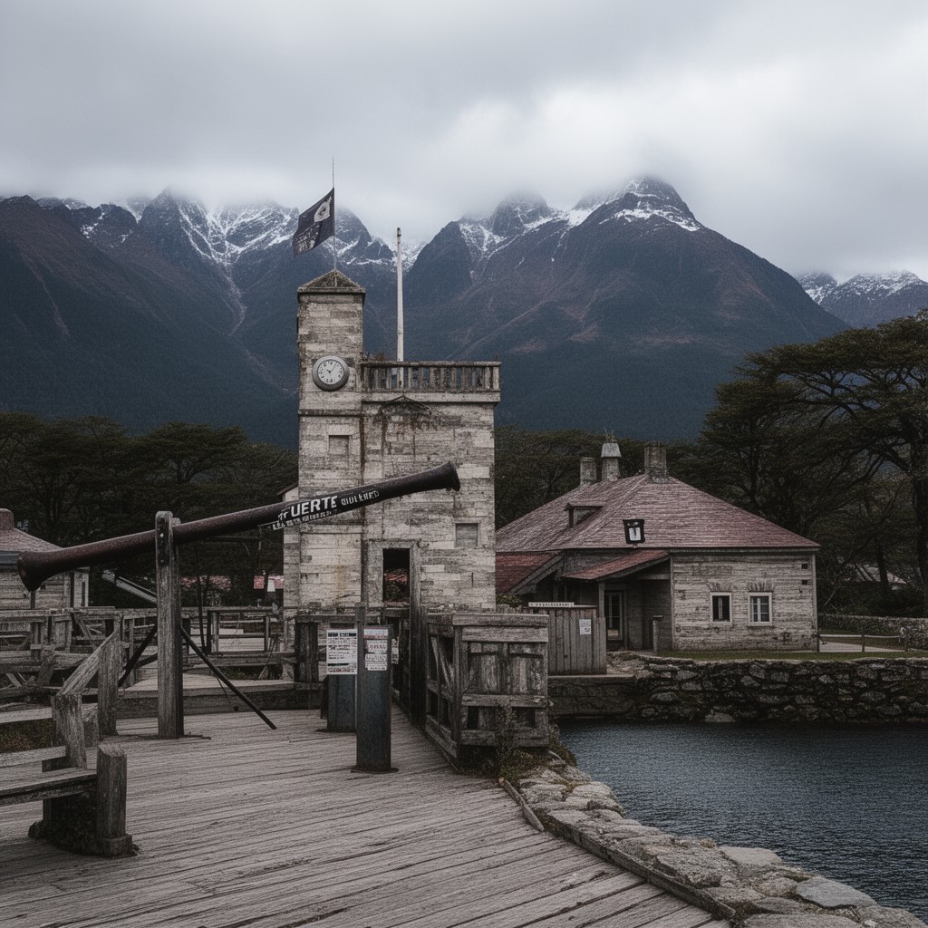 AI-generated illustration of Fuerte Bulnes