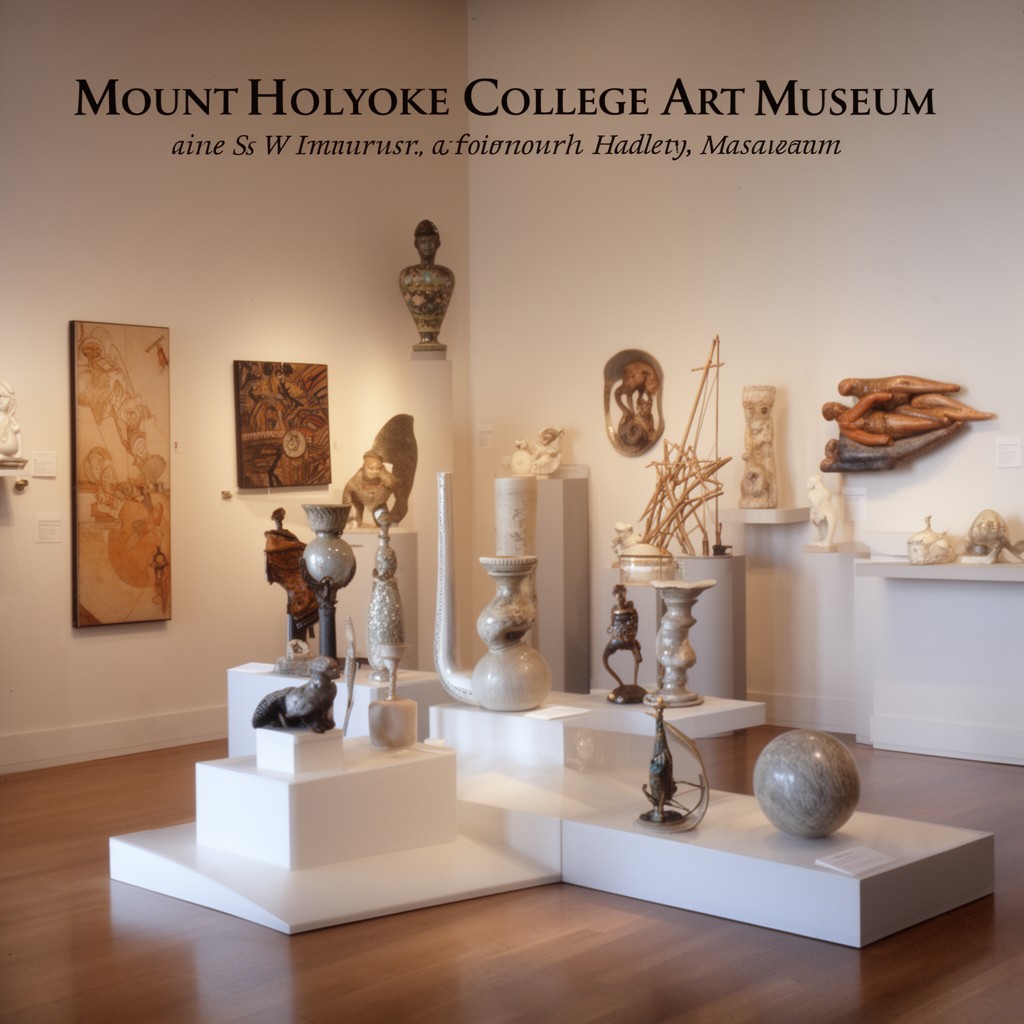AI-generated illustration of Mount Holyoke College Art Museum