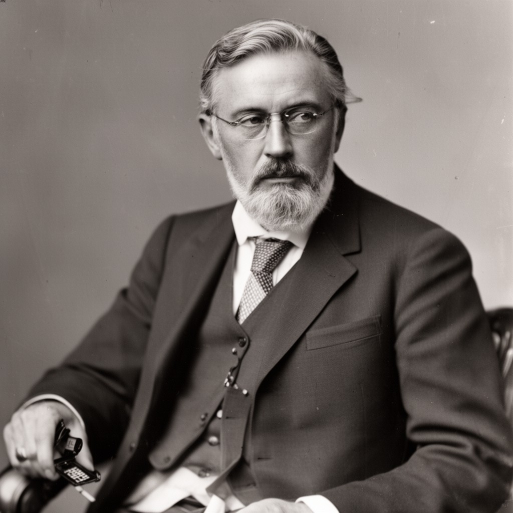 AI-generated illustration of William Hunt (businessman)