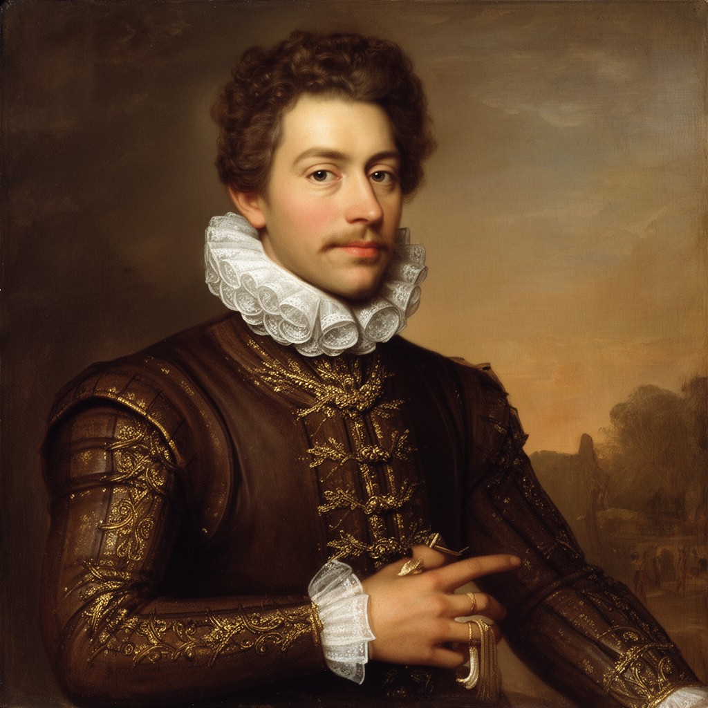 AI-generated illustration of John VII, Count of Nassau-Siegen