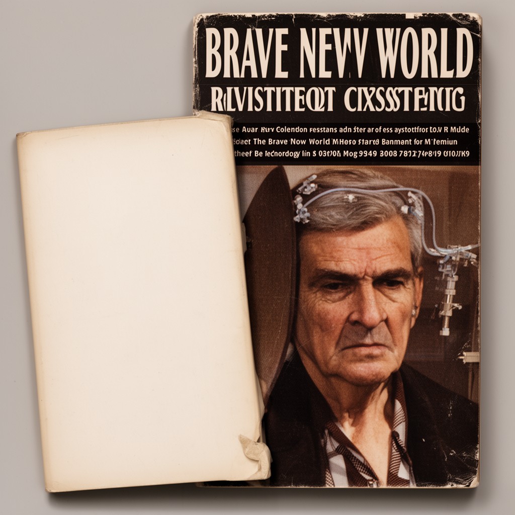 AI-generated illustration of Brave New World Revisited